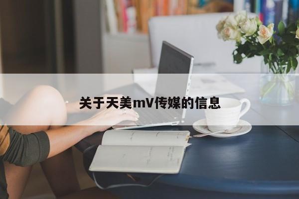 关于天美mV传媒的信息