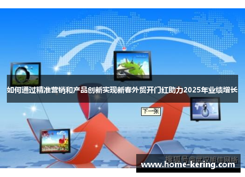 如何通过精准营销和产品创新实现新春外贸开门红助力2025年业绩增长